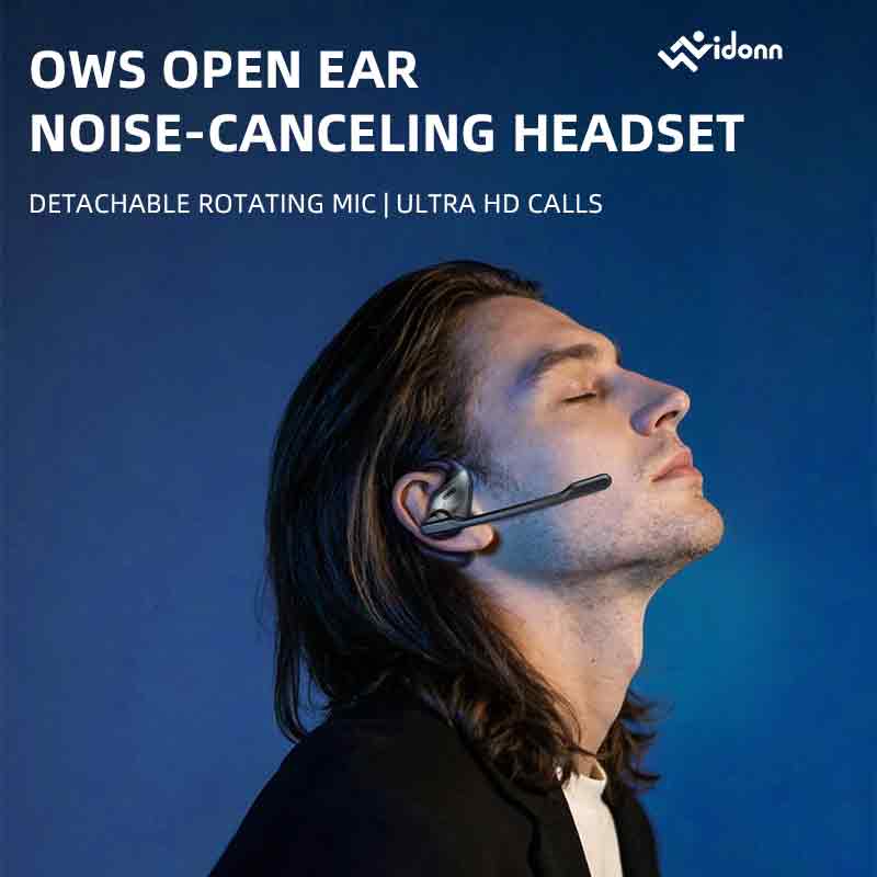 Vidonn S1 Pro OWS Open-Ear BT Headphones with Call Noise Reduction